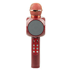 Микрофон караоке Bluetooth WS-1816, Red