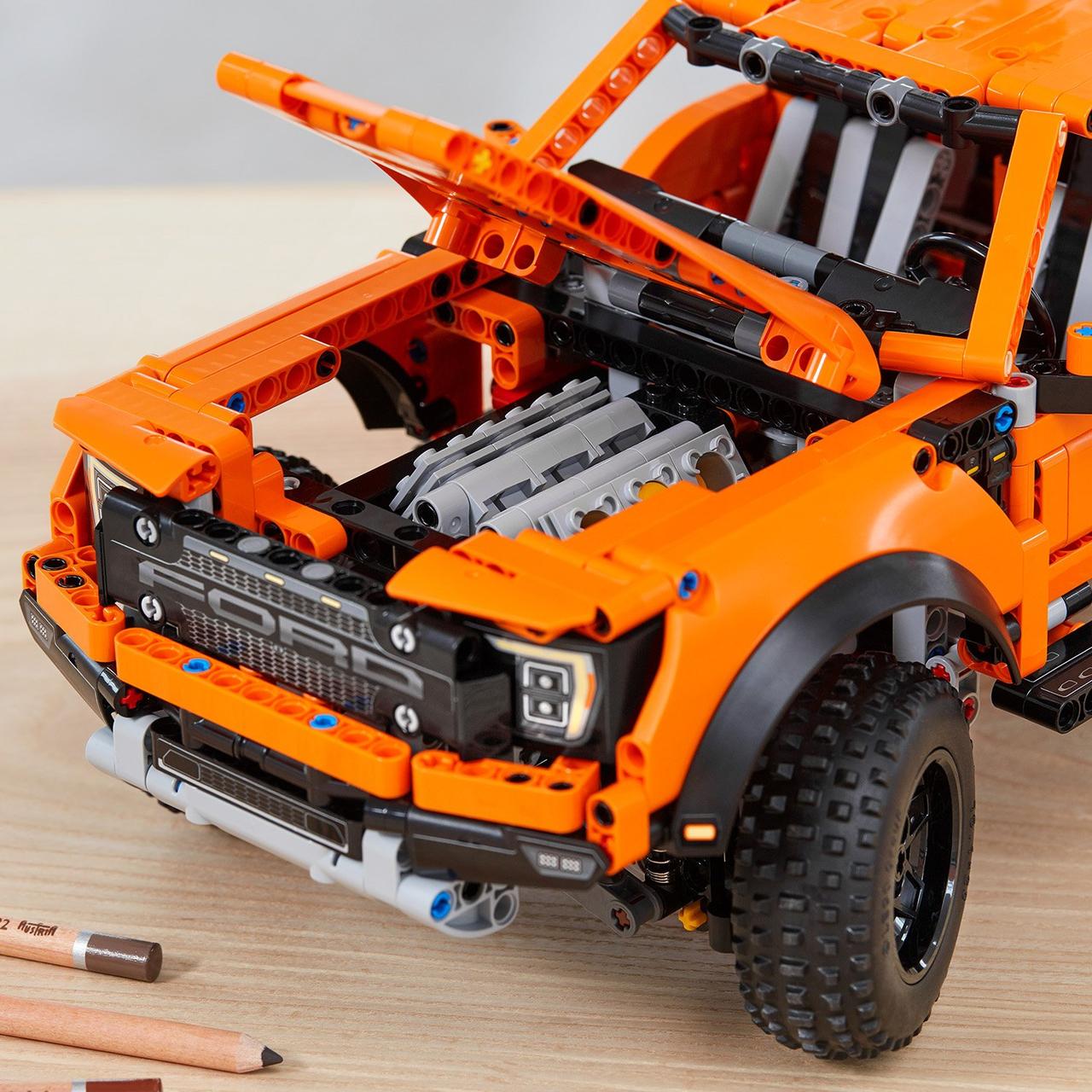 42126 Lego Technic Пикап Ford F-150 Raptor, Лего Техник - фото 8 - id-p95129806
