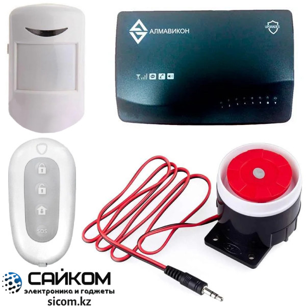 GSM Сигнализация Алмавикон, Для Сейфа, Квартиры, Дачи, Офиса