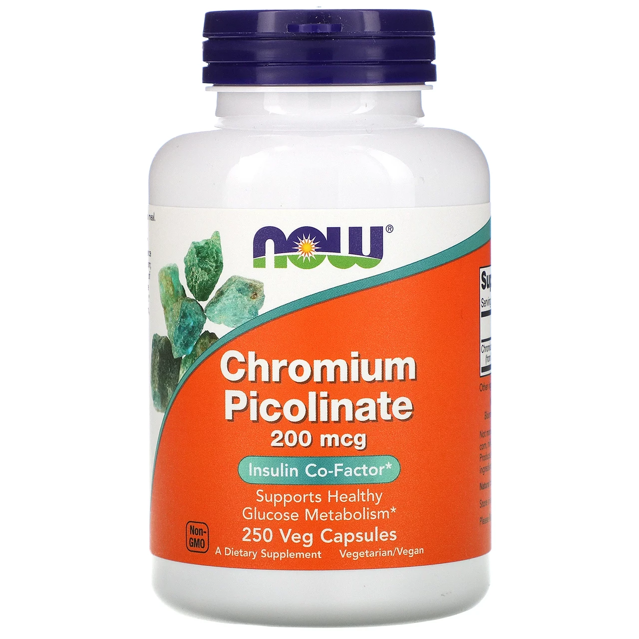 БАД Now Chromium Picolinate 200 mcg, 250 капсул