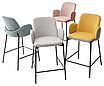 Полубарный стул NYX (H=65cm) VF109 розовый / VF110 брусничный М-City, фото 2