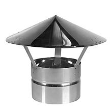 Зонт на трубу для печи пошехонка средняя