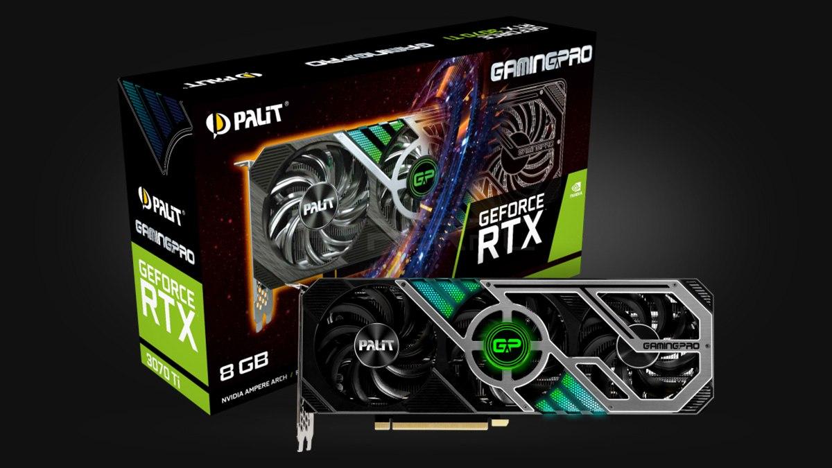 Видеокарта PALIT Gaming PRO RTX 3070TI  10GB