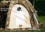 Палатка Всесезонная универсальная палатка ЛОТОС 5У Серо-салатовый, фото 4