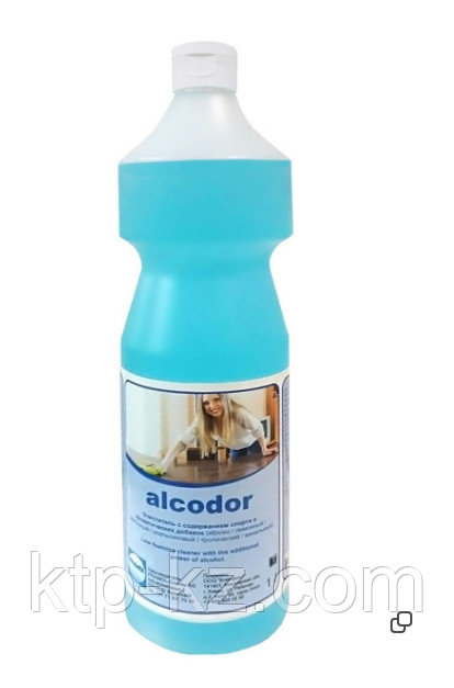 Очиститель с содержанием спирта ALCODOR, 1л. - фото 1 - id-p95149860