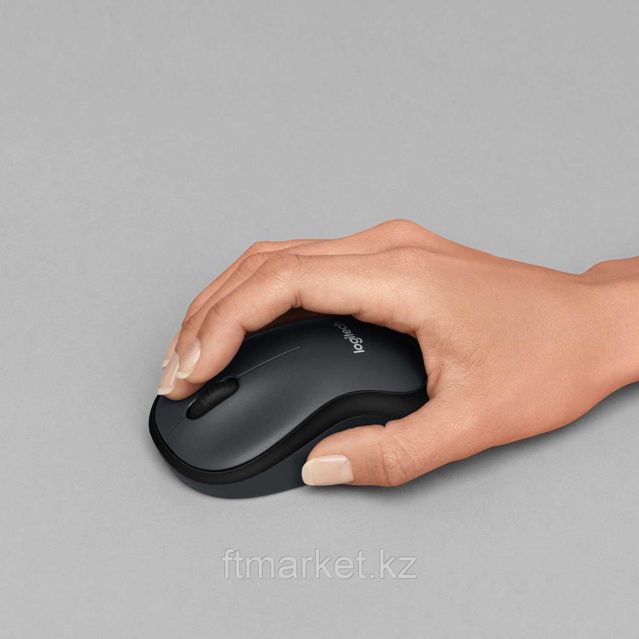 Мышь Logitech® M220 SILENT - CHARCOAL OFL - 2.4GHZ - EMEA