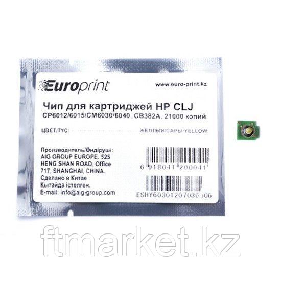 Картридж HP CB382A Желтый CP6015/CM6030/CM6040