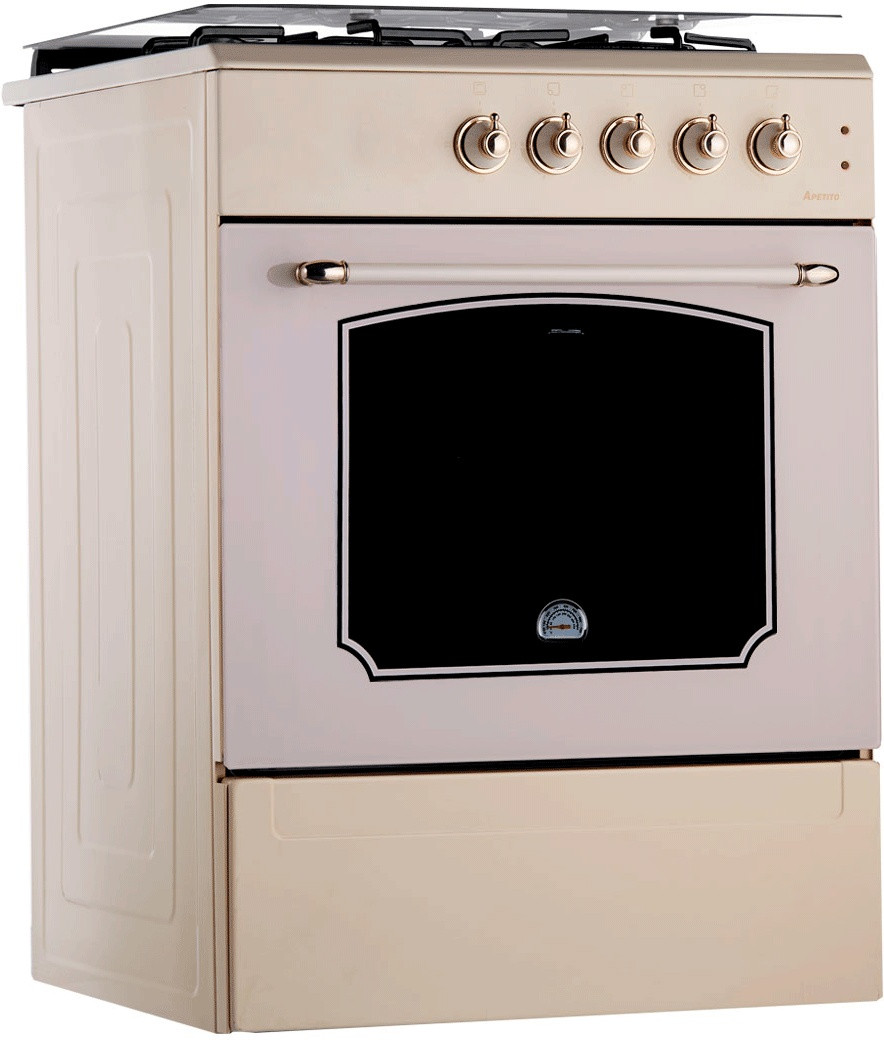 Кухонная плита Artel Apetito 10-G Retro бежевый газовая - фото 3 - id-p95154836