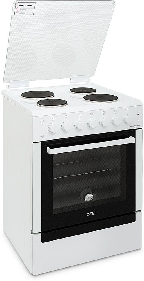 Кухонная плита Artel Comarella 01-E белый электрическая - фото 3 - id-p95155205