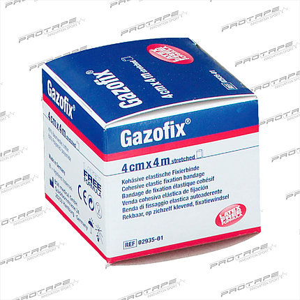 Фиксирующая повязка Gazofix  сплоченная 4 см x 4 м цвета кожи, 1 шт., фото 2