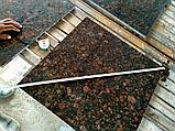 Гранит коричневый Tan Brown полированный плитка 600*300*20мм, фото 9