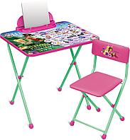 Детский стол и стул Ника Феи азбука Д2Ф1