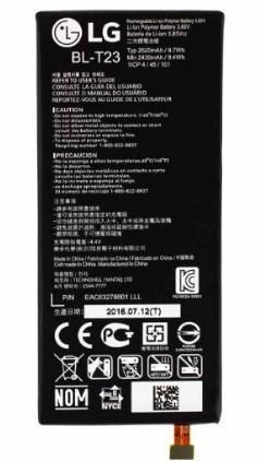 Аккумулятор для LG X Cam K580DS (BL-T23, 2520mAh)