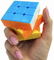 Кубик Рубика из цветного пластика для скоростной сборки SpeedCube Warrior QYtoys (3 x 3 x 3)