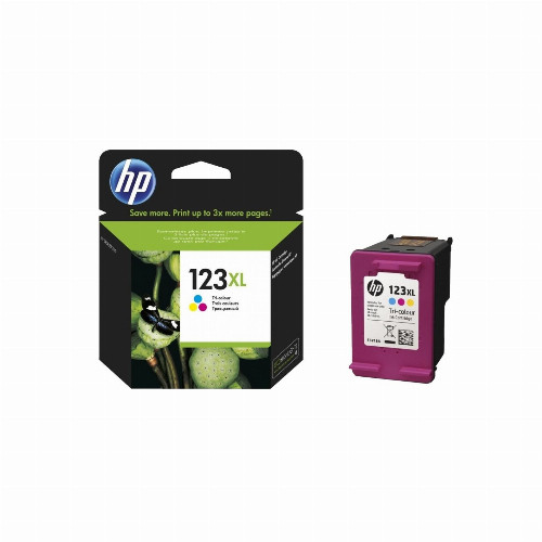 Струйный картридж HP 123XL трехцветный (Оригинальный, Цветной) F6V18AE - фото 1 - id-p45042054