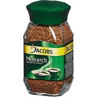 Кофе "JACOBS MONARCH" растворимый, 190 гр, стекло / Jacobs MONARCH" кофесі еритін, 190 гр, шыны