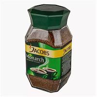 Кофе "JACOBS MONARCH" растворимый, 95 гр, стекло / JACOBS MONARCH кофесі еритін, 95 гр, шыны