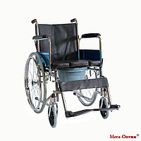 Инвалидная коляска FS 682 со съемным U-образным вырезом (с санитарным оснащением)