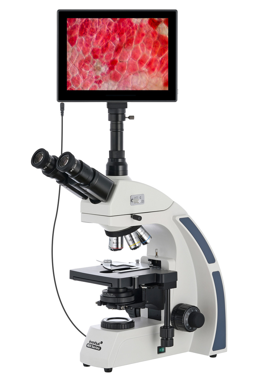 Микроскоп цифровой Levenhuk MED D40T LCD, тринокулярный - фото 1 - id-p95218096