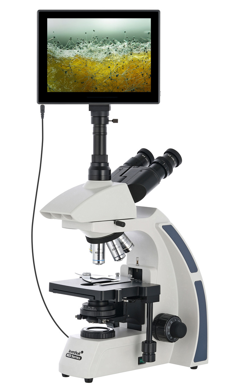 Микроскоп цифровой Levenhuk MED D40T LCD, тринокулярный - фото 2 - id-p95218096