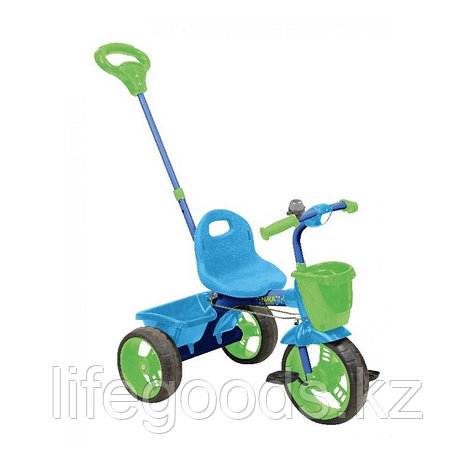 Детский трехколесный велосипед, ВД2/2 синий с зеленым, фото 2