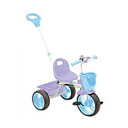 Детский трехколесный велосипед, ВД2/3 белый с голубым