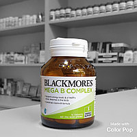 Blackmores Mega B Complex - это высокоэффективная формула с витамином B. Он поддерживает уровень энергии, чтоб