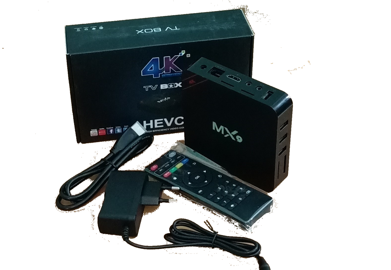 Смарт ТВ приставка Android TV BOX MX9 1G/8G - фото 1 - id-p95234795