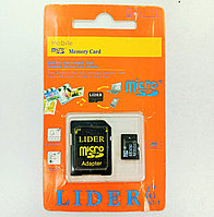 Карта памяти microSD LIDER 32Gb + adapter 10class