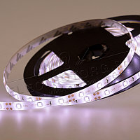 LED лента 12В, 8мм, IP65 (СИЛИКОН), SMD 2835, 60 LED/m, белая (6000 K) (катушка 5 метров)