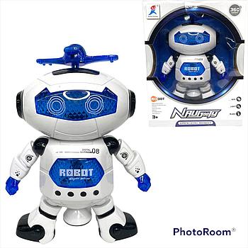 99444-2 Робот Naughty Dancing Robot  на батарейках свет/звук  25*19
