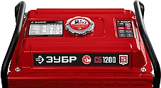 Бензиновый генератор ЗУБР 1.2 кВт, однофазный, асинхронный, бесщеточный, серия "Мастер" (СБ-1200), фото 2