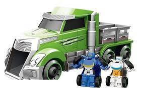 Deformation. Большой грузовик с машинками трансформерами