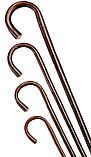 Трость 1405 крюк  коричневая Gastrock ( Германия), фото 3