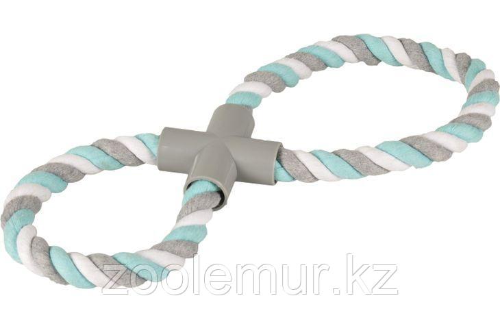 FLAMINGO игрушка для собак ВЕРЁВОЧНАЯ ВОСЬМЕРКА