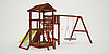 Детская площадка "Савушка Мастер" - 2 с качелями "Гнездо" 1 метр (покрашенный), фото 4
