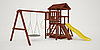 Детская площадка "Савушка Мастер" - 2 с качелями "Гнездо" 1 метр (окрашенная), фото 6