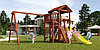 Детская площадка "Савушка Мастер" - 2 с качелями "Гнездо" 1 метр (окрашенная), фото 2