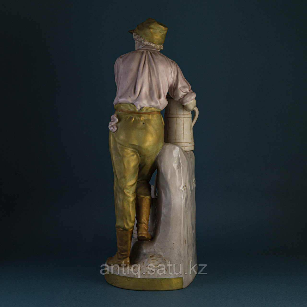 Водоносы Мануфактура Royal Dux Чехия, Богемия. После 1947 года Фарфор, скульптурная лепка, ручная роспись - фото 9 - id-p95243099