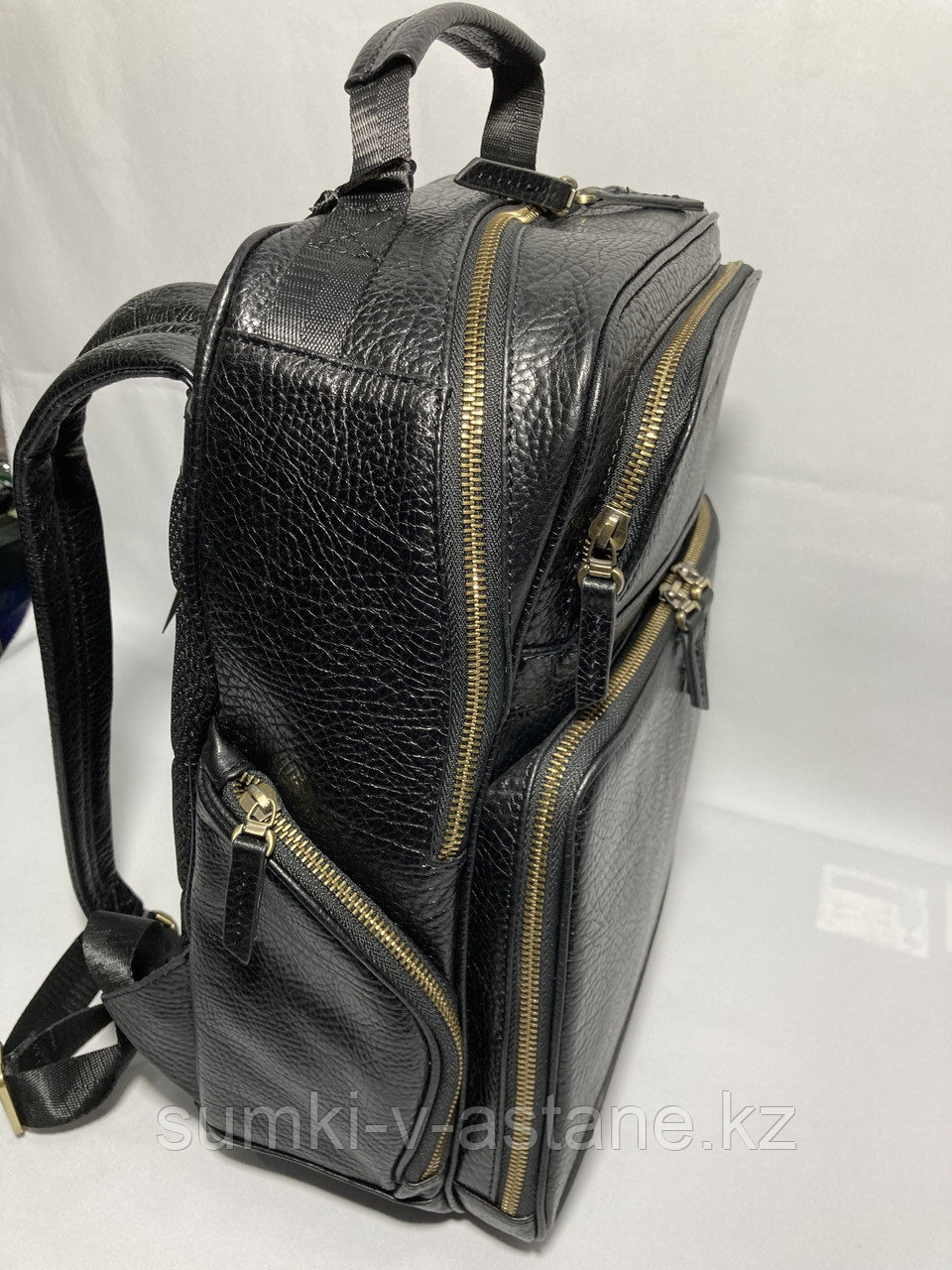 Мужской кожаный рюкзак "TONY BELLUCCI" (высота 37 см, ширина 28 см, глубина 14 см) - фото 8 - id-p95248465