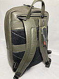 Кожаный рюкзак "TONY BELLUCCI" (высота 39 см, ширина 28 см, глубина 15 см), фото 5