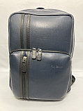 Кожаный рюкзак "TONY BELLUCCI" (высота 39 см, ширина 28 см, глубина 15 см), фото 2