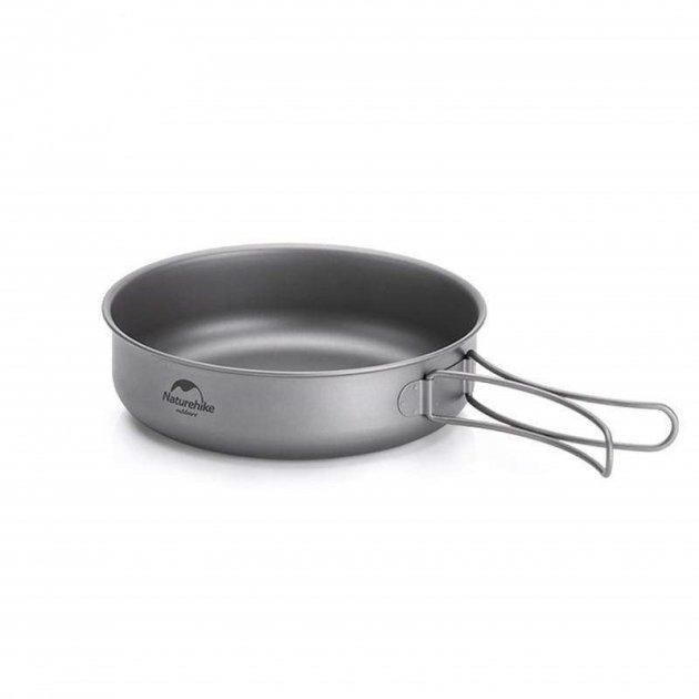 Титановая сковорода Naturehike 15 см NH18T020-B