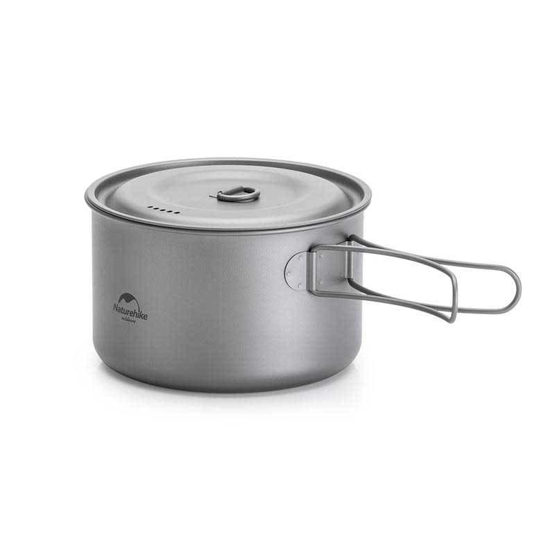 Кастрюлька из титана 1300 мл Naturehike TDG02 NH18T202-B