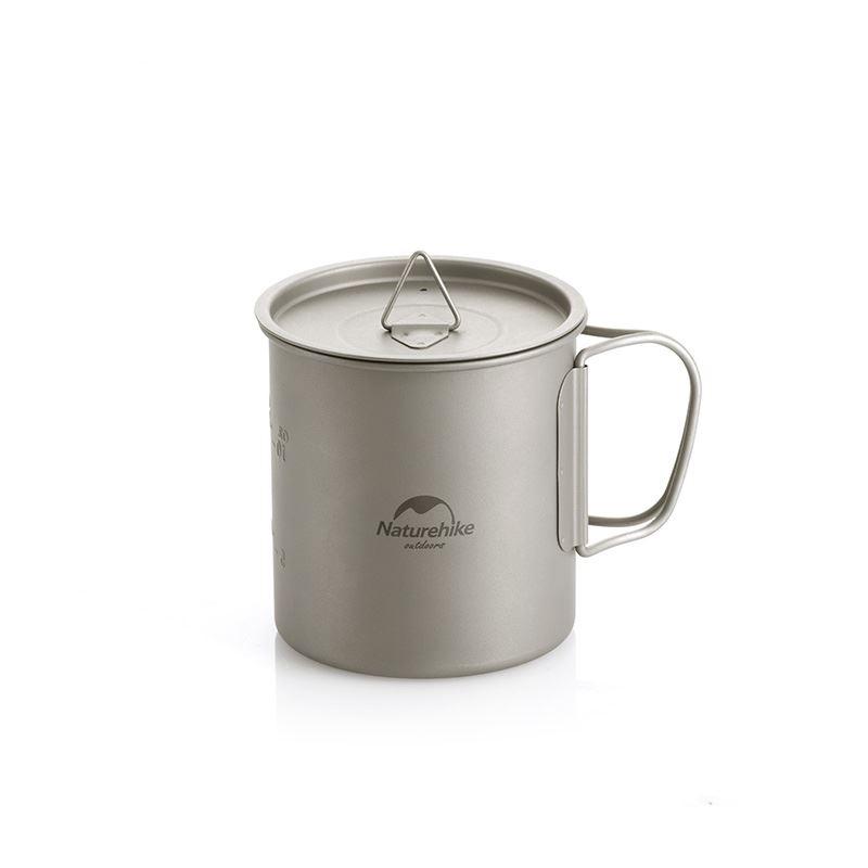 Титановая кружка с крышкой Naturehike 300 мл NH20CJ005