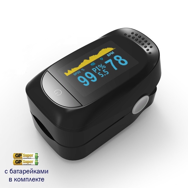 Пульсокси́метр (англ. pulse oximeter) — медицинский контрольно-диагностический прибор для неинвазивного измере
