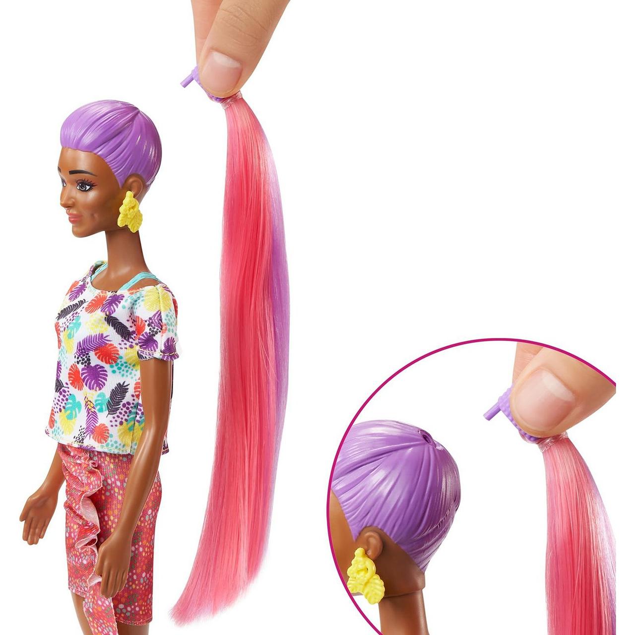 Barbie "Цветное перевоплощение" Кукла-сюрприз Барби Клубника, Color Reveal - фото 6 - id-p95221437