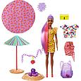 Barbie "Цветное перевоплощение" Кукла-сюрприз Барби Клубника, Color Reveal, фото 4