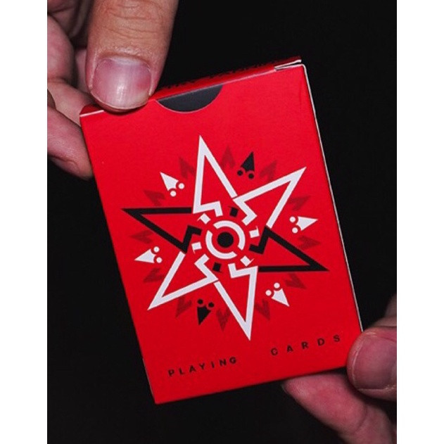Cardistry Fanning Red playing cards