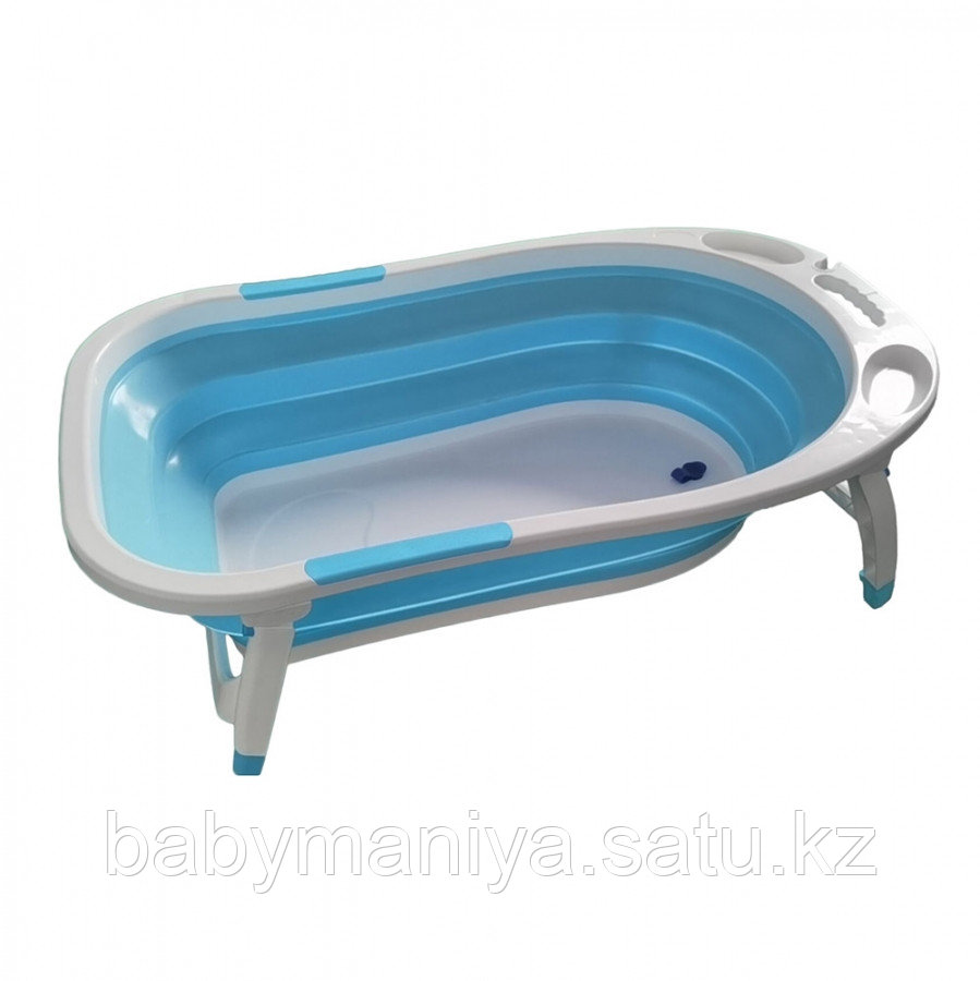 Детская ванна складная Pituso 85 см светло-голубая